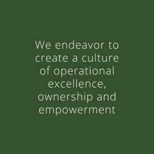 At Cascadia Healthcare we endeavor to create a culture of operational excellence, ownership and empowerment.